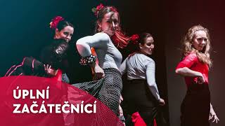 Zimní kurzy flamenca 2023. Úplní začátečníci. Choreografie ve stylu Tangos de Triana.