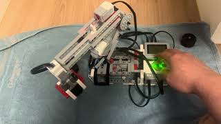 EV3 Robot Arm Pick-and-Place Demonstration Using EV3 MicroPython (Prototype)