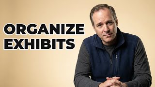 What Is The Process For Organizing Court Exhibits?