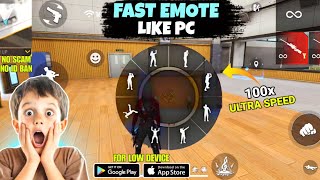 HOW TO DO SUPER ULTRA FAST EMOTE IN FREE FIRE \u0026 FREE FIRE MAX | ON ANDROID/IOS |