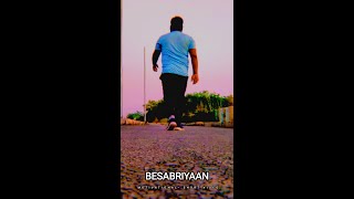 Besabriyaan  | Shorts video | M.S Dhoni the untold story | Sushaant Singh Rajput | Aniket Malhotra ❤