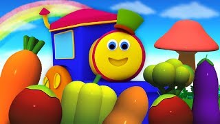 En Savoir Légumes | Vidéos Éducatives Pour Enfants | Bob Vegetable Train | Kids Tv Française