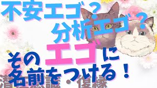 不安エゴ？分析エゴ？そのエゴに名前をつける！【潜在意識/恋愛/復縁/片思い/引き寄せの法則】