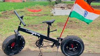 Cycle Modification || Car Tayar || Made to Home ...