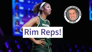 Kahleah Copper Takes Angel Reese Under Her Wing Over Finishing at Rim!