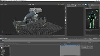 Mech Quadruped Rig in MotionBuilder