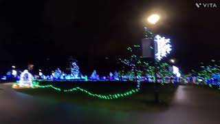 #Lafarge lake christmas lights 2024#Rocky point ice cream#Coquitlam#Canada