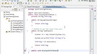 023 Java Program to display ASCII Table