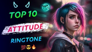 Top 10 Boys 😎 Attitude Ringtone 2023 || best attitude songs || Inshot music ||