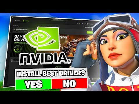 Best Nvidia Drivers For MAX FPS BOOST & Low Latency  (Benchmark & Optimization)