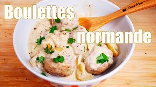 Boulettes de viande normande 🍲