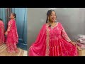 meesho huge *trendy* anarkali haul omg 😭इतना बड़ा froud हो गया 🤭 under rs. try on haul 😳