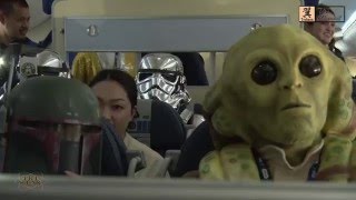 STAR WARS 「R2-D2 ANA JET」 17日遊覧フライト 羽田空港 2015/10/17