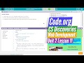 Styling Elements with CSS - Lesson 11.7 - Web Development Code.org CS Discoveries