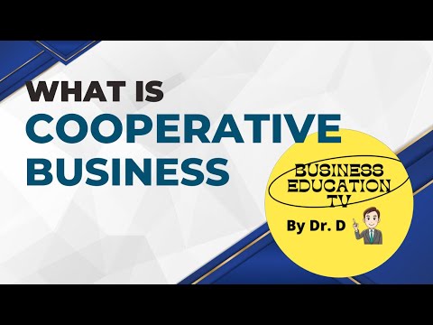 What is cooperative sector industry?