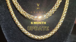 14k 4mm \u0026 5mm Wheat Chains from Uverly 6 Month Update