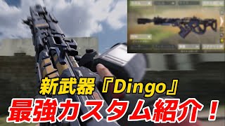 【codモバイル】アプデで追加された新武器『Dingo』が強すぎる！最強カスタムを紹介します！