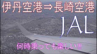 【機窓・フライト】伊丹空港⇒長崎空港人生で何回乗れますかねぇ