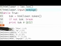 Crafting Input - Programming Languages