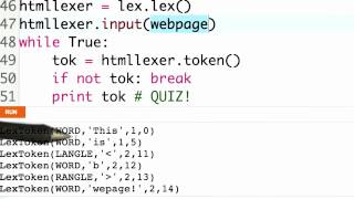 Crafting Input - Programming Languages