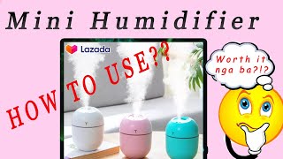 How to use Humidifier