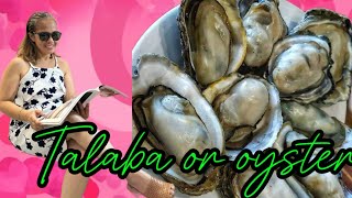 Pwede palang ganito kainin ang Talaba or  oyster 👍Panganay ko! Walang ka arte-arte😀