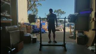 Squat Rack 290KG Load Test
