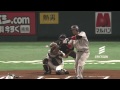 【プロ野球パ】豪快スイングでオリックス中島、移籍後初ホームラン！ 2015 04 01 h bs