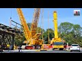 **giant** liebherr lr 11000 crawler crane raupenkran fa. wiesbauer burgstall 08.08.2018.