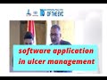 Vascular online training my lecture on software application for foot ulcer