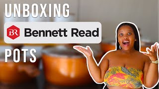 UNBOXING BENNETT READ COOKING POTS || KITCHENWARE | NEW COOKWARE SET