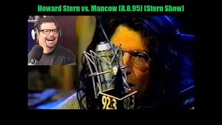 Howard Stern And Mancow Fight On The Air | From Howard Stern Show And Mancow Show (8.8.95)