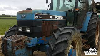 Ford 8240 on the trimmer