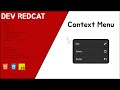 Simple Context Menu | HTML, JS, CSS