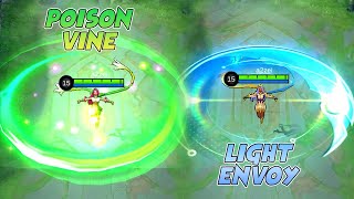 Esmeralda | Light Envoy Collector Skin VS Poison Vine Skin MLBB Comparison