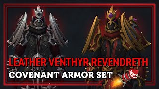 Leather Venthyr Revendreth Covenant Armor Set - Shadowlands