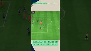 FIFA 23 Clips - ROBBED by Goal Line technology! #shorts