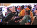 hundreds came to the public viewing area in qunu to watch nelson mandela s funeral