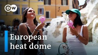 Europe swelters under record temperatures in peak tourist season | DW News