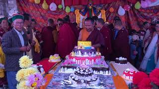 H.E Dorje Chang Somang Rinpoche  birthday ceremony, // 47 birthday at Nako vollage  🙏🏻🙏🏻