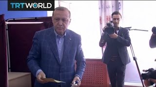Turkey's Choice: Turkey's President Erdogan and CHP leader Kemal Kilicdaroglu vote