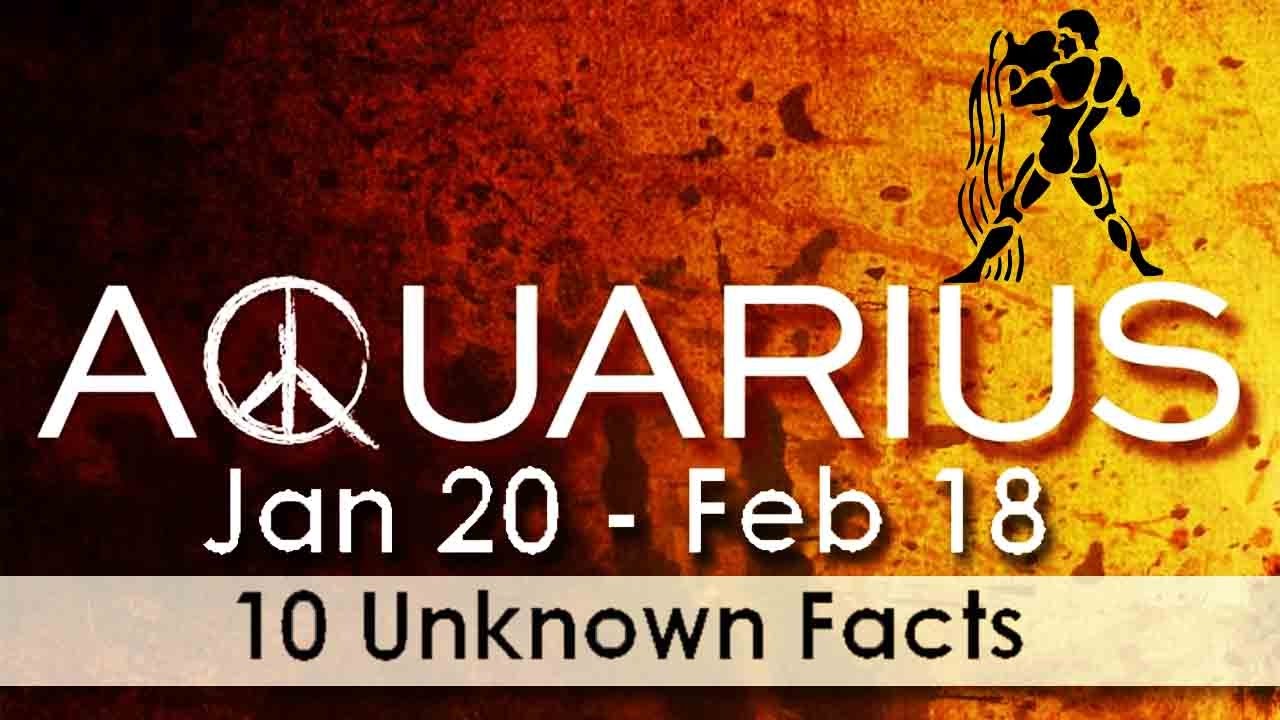 10 Unknown Facts About Aquarius | Jan 20 - Feb 18 | Horoscope | Do You ...