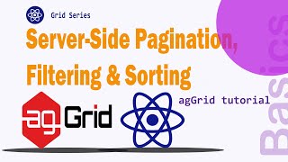 React Ag-Grid Tutorial: Server-Side Pagination, Filtering, Search, and Sorting | Codenemy Tutorial