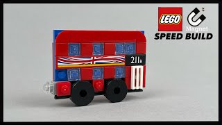 London Bus | LEGO MAGNET | #legostopmotion #legoshorts #legotimelapse #stopmotion