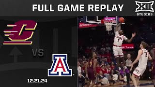 Central Michigan vs. Arizona (12.21.24) Full Game Replay | 2024-25 Big 12 Men's Basketball