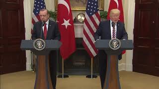 Cumhurbaşkanı Erdoğan ABD'de, gözler Trump ile görüşmede