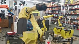 Fanuc M710ic industrial robot - R-30ia controller