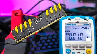 We're modding a DDR5 Module and measure the Power Consumption