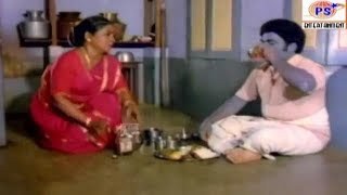 ஐயோ என்ன இவன் பேய் மாறி திங்குறா நான் பேய்தான் !! #Manoramma #Foodcomedy