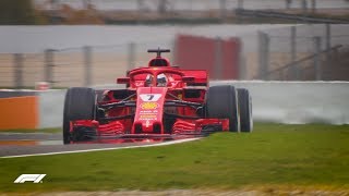 F1 Testing 2018 Highlights: Day 1